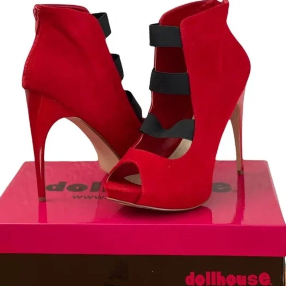 💎✨135✨💎 DOLLHOUSE SPYGLASS RED